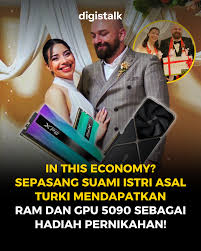 Pasangan Ini Dapat Hadiah Pernikahan di Luar Biasa: GPU dan RAM