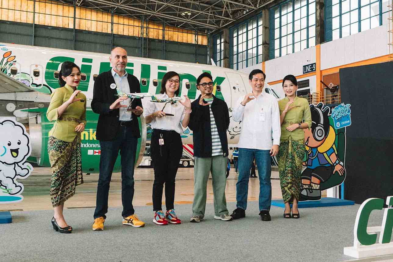 Kolaborasi Kreatif GULA bersama Citilink x AQUA, Dari Ilustrasi ke Langit Indonesia