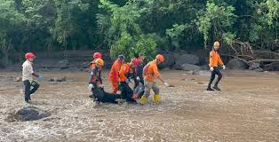 Pencarian Korban Lahar Merapi, Dua Jasad Ditemukan di Bebatuan Sungai