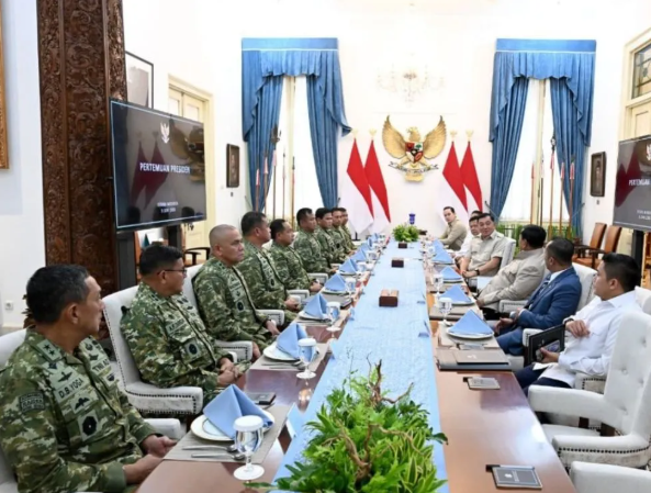 Prabowo Terima Jajaran Pimpinan TNI, Bahas Program Strategis untuk Masyarakat