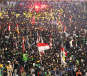 Ribuan Mahasiswa Kepung Bundaran HI Lewat Aksi 'Menuju Indonesia Bangkrut