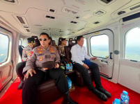 Kapolri Tinjau Karhutla Riau Lewat Udara, Tegaskan Pentingnya Respons Cepat