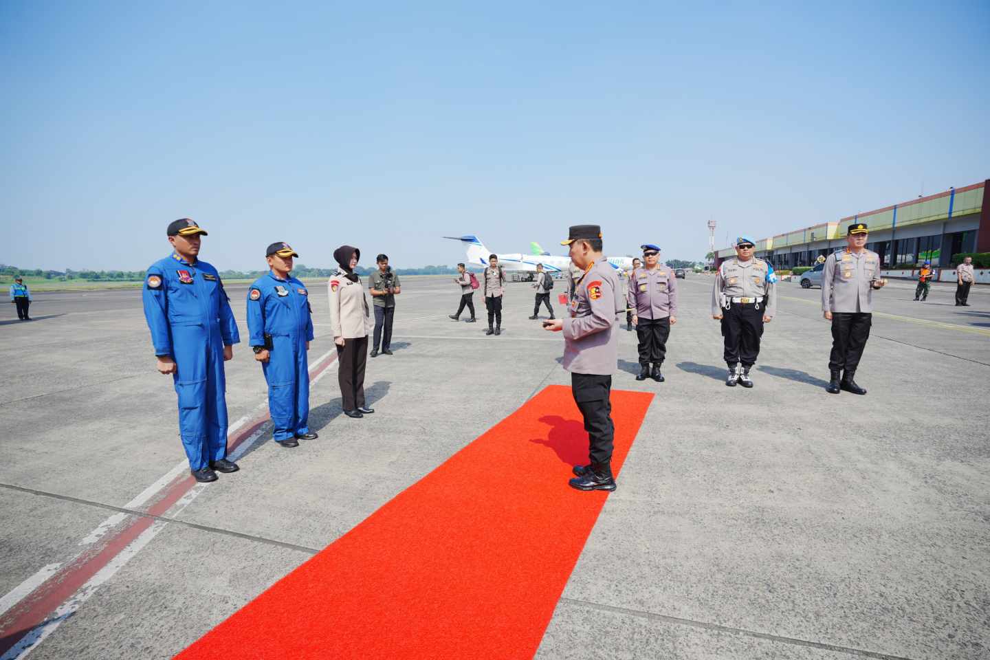 Agenda di Lampung, Kapolri Groundbreaking SPPG Polda untuk Salurkan Makan Bergizi Gratis