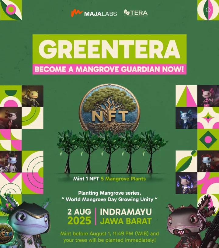 Majalabs dan Tera Gelar Aksi Tanam Mangrove di Indramayu Lewat Program NFT 
