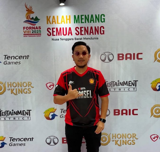 Adrian Zakhary Bawa IESPA Sumsel Raih Medali Perak di Fornas NTB 2025