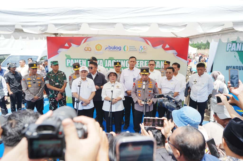 Panen Raya Jagung Kuartal III di Sumsel, Polri Gelar Gerakan Pangan Murah untuk Masyarakat