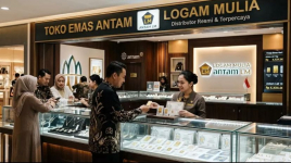 Harga Emas Antam Jatuh Rp40 Ribu Hari Ini, Turun ke Rp2,624 Juta per Gram