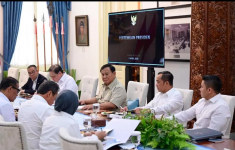 Prabowo Pantau Penanganan Erupsi Anak Krakatau, Transportasi Jadi Perhatian