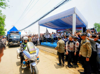 Polri Lepas 1.268 Ton Jagung untuk Dukung Cadangan Pangan Nasional