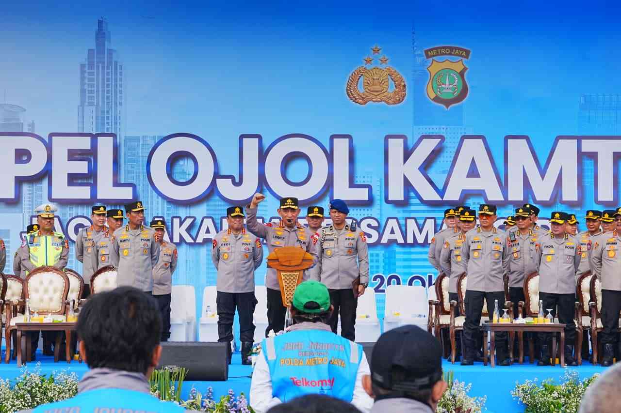 Kapolri Ajak Komunitas Ojol Jaga Kamtibmas: Sinergi Nyata di Satu Tahun Pemerintahan Prabowo-Gibran