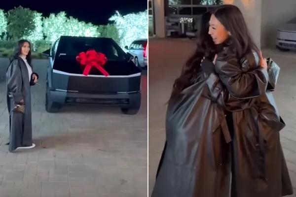 Kim Kardashian Hadiahkan Tesla Cybertruck Seharga Rp1,6 Miliar untuk Teman dan Pegawainya!